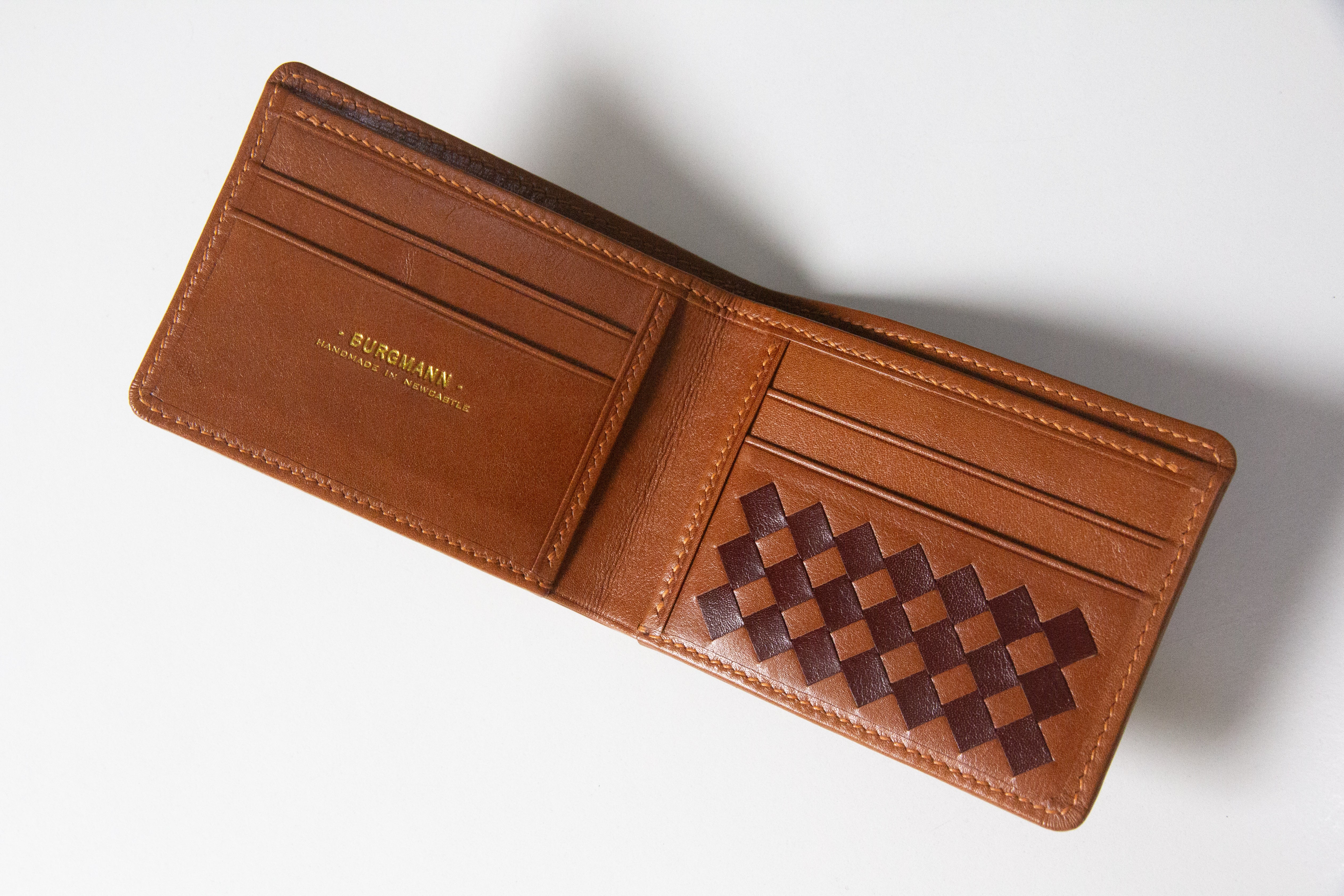 Woven Kangaroo Bifold Wallet